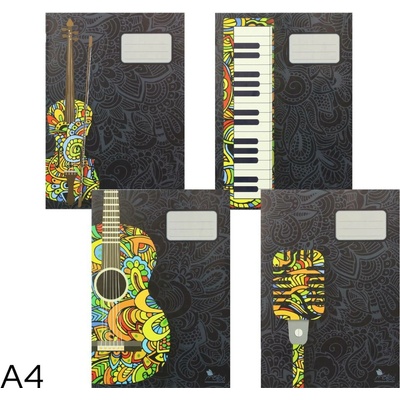 NOTES Bohemia Sešit notový A4