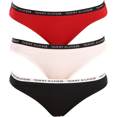 Tommy Hilfiger 3PACK dámské kalhotky vícebarevné UW0UW02828 0WS