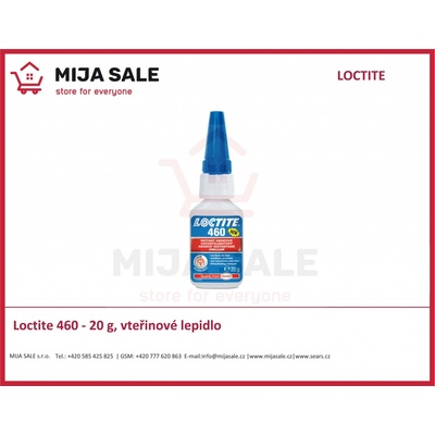 LOCTITE 460 vteřinové lepidlo 20 g