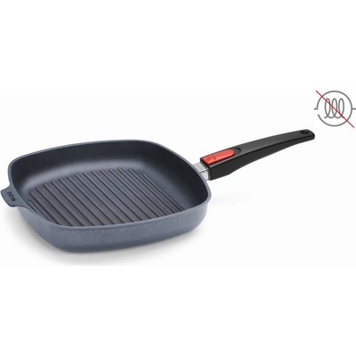 Woll Titánová grilovacia panvica s odnímateľnou rukoväťou Diamond Lite 28 x 28 cm