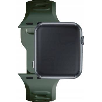 3MK Силиконова каишка за Apple Watch 38/40/41 мм, тъмно зелена (5903108565592) (5903108565592)