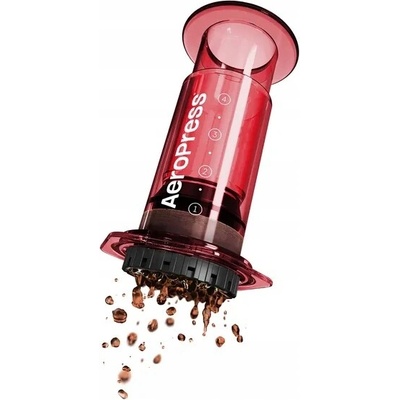 AeroPress cestovní hrnek 350 ml červený