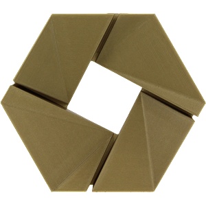 3DJAKE ecoPLA - Bronze - 1, 75mm / 1000 g (ECOPLA-BRONZE-1000-175)
