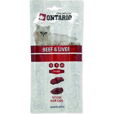 Ontario Stick for Cats Beef & Liver 3 x 50 g