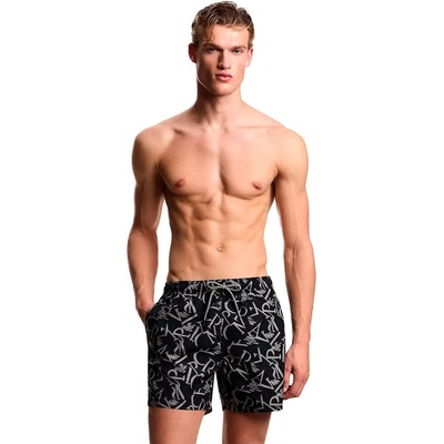 Giorgio Armani Бански гащета Emporio armani EM000583_AF20440 swimming shorts - Black (EA Black / Steel)