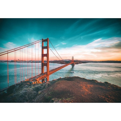 Postershop Fototapeta vliesováMost San Francisco, rozměry 184x254 cm