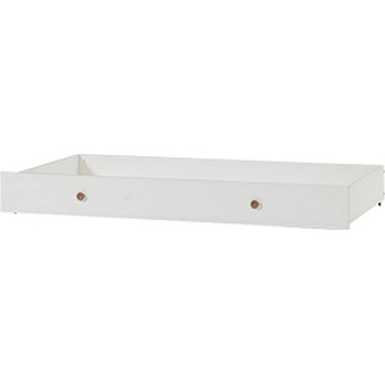 Чекмедже за легло Atlas Montessori бяло/кафяво