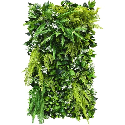 Vertikální zahrada z umělých rostlin STUDIOGREEN model 14, 50x100cm