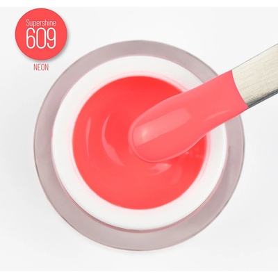 Moyra Supershine farebný gél 609 Vivid Coral 5 g