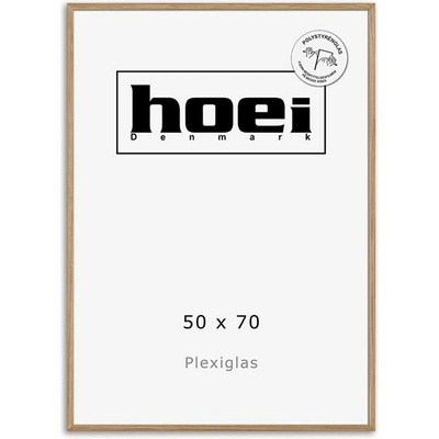hoei Massивна дъбова рамка за снимки и плакати 50 x 70 PLEXI см (802009050070)