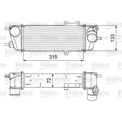 Chladič turba VALEO 818361