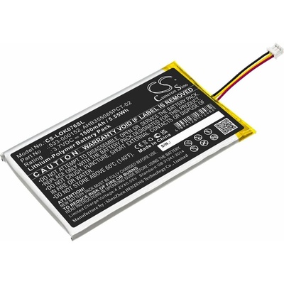 Baterie pro Logitech G913, G913 TKL, G915, G915TKL, 1500mAh, Li-Pol, 3.7V, 533-000152, HQ