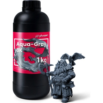 Phrozen Aqua Resin Grey 8K - 1.000 g (64010200214074)