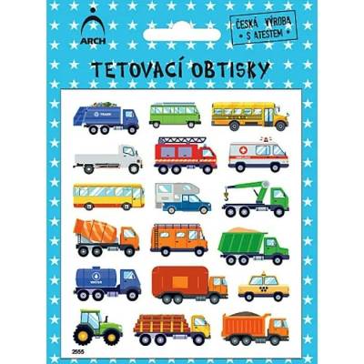 Arch Dětské tetování Dopravní prostředky 03