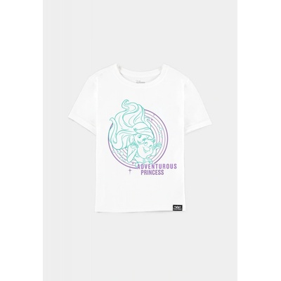 Princesses Disney Fearless Princess Kids Ariel Girls Short Sleeved T shirt