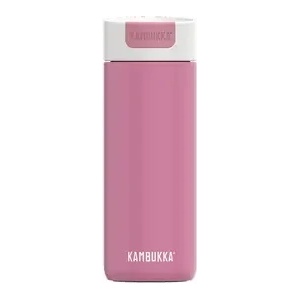 KAMBUKKA Термочаша от неръждаема стомана Kambukka Olympus с термокапак Snapclean®, 500 мл, Macaron Pink (11-02028)
