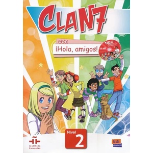 CLAN 7 CON ¡HOLA, AMIGOS! 2- LIBRO DEL ALUMNO (ISBN: 9788498485363)