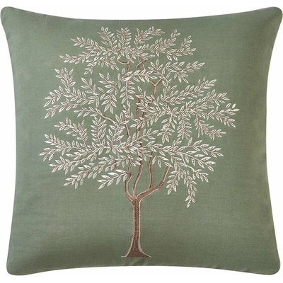 Catherine Lansfield bavlna vankúš Woodland Trees Embroidered 45x45