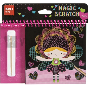 Vyškrabávacie obrázky Princezné