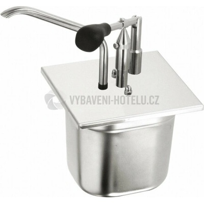 Dávkovač nerezový pre gastronádoby 1/3 a 1/6, hĺbka 15-20 cm 3170602