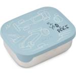 LIEWOOD Детски контейнер за храна Liewood Kid's Arthur Printed Lunchbox Food storage - Race Cars / Beach Blue - размер 5, 5 x 13 x 17 cm (532-3368-0911)
