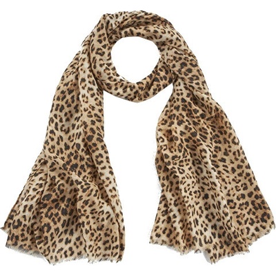 Verde dámský šátek 03-2531 Animal Print