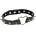 Master Series Spiked Heart Choker Black