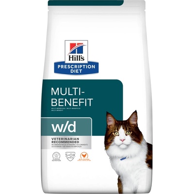 Hill's Prescription Diet W/D Udržanie hmotnosti 2 x 3 kg