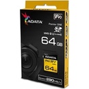 Pamäťové karty ADATA SDXC 64GB UHS-II U3 ASDX64GUII3CL10-C