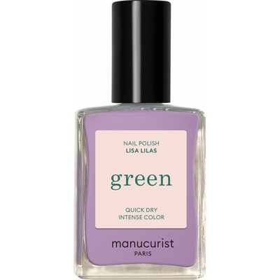 Manucurist Green schnoucí lak na nehty Lisa Lilas (15 ml)