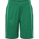 James & Nicholson kraťasy Basic JN 387K Bílá/černá
