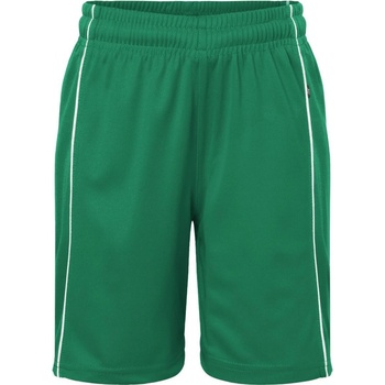 James & Nicholson kraťasy Basic JN 387K Bílá/černá