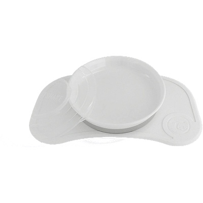 Мини подложка + чиния Twistshake White (7350083124432)