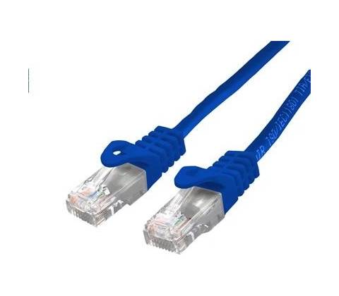 C-TECH CB-PP6-2B patch, Cat6, UTP, 2m, modrý