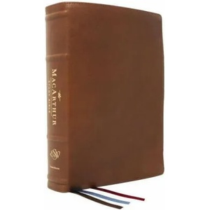ESV, MacArthur Study Bible, 2nd Edition, Premium Goatskin Leather, Brown, Premier Collection | John F. Macarthur (2021)