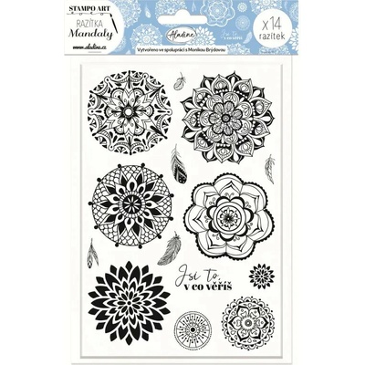 Razítka Aladine Stampo Art, 14 ks - Mandaly – Hledejceny.cz