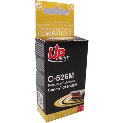 Compatible Мастилница UPRINT CLI526 CANON, С чип, Magenta (7268)