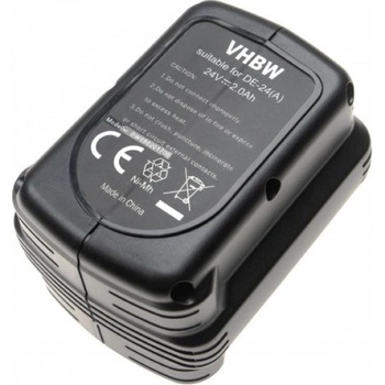 Image 1 of VHBW Батерия за DeWalt DE0240 / DE0241 / DW0240 / DW0242, 24 V, 2.0 Ah (888201700)