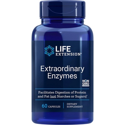 Life Extension Храносмилателни ензими 200 mg 60 капсули | Life Extension (01706 LE)