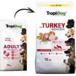 TropiDog Premium Adult Medium & Large Breed Пуйка с ориз 12 кг