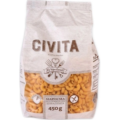 Civita Bezlepkové kukuřičné těstoviny kolínka 450 g