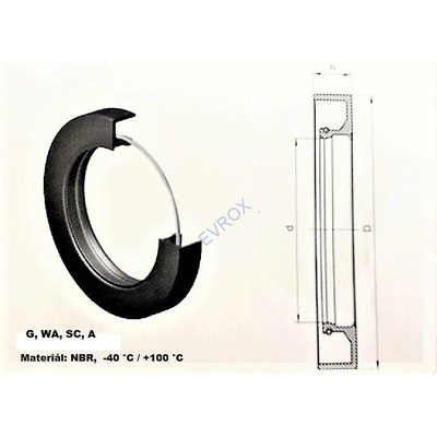 Gufero G 60x80x13