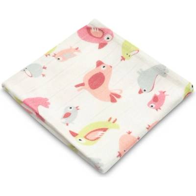 Бамбукова Пелена Pink Birds 75X75