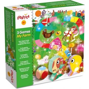 Image 1 of Lisciani Детски семейни и настолни игри Lisciani Ludattica Ферма