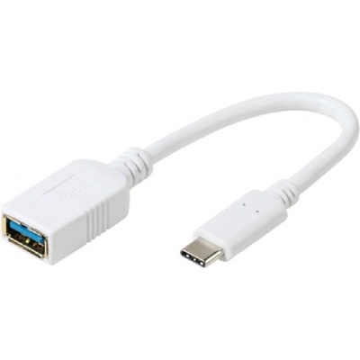 Vivanco Адаптер Vivanco - 39837, USB-A/USB-C, бял (39837)