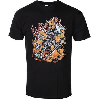 Image 1 of ROCK OFF мъжка тениска Slayer - Cartoon Flames - ROCK OFF - SLAYTEE81MB