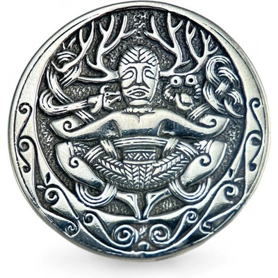 Drakkaria CERNUNNOS stříbrný přívěsek P3639