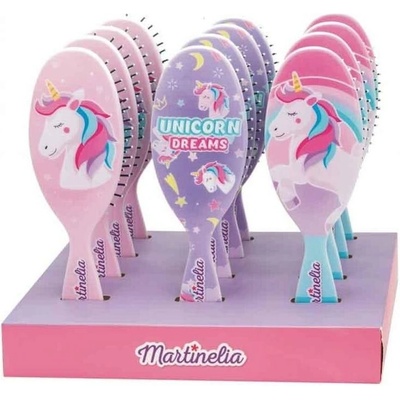 Aquarius Cosmetic Четка за коса, Martinelia, Little Unicorn 20291R, Aсортимент (MA20291R)