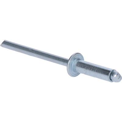Trhací nit 6,4 x 10 mm, hliník 5050/pozink oceľ DIN 7337
