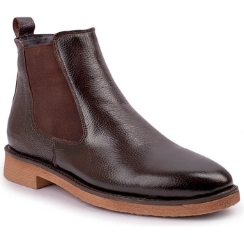 Marwells Мъжки боти тип Челси - Кафяви 20210835605 (362790_Тъмно кафяв)